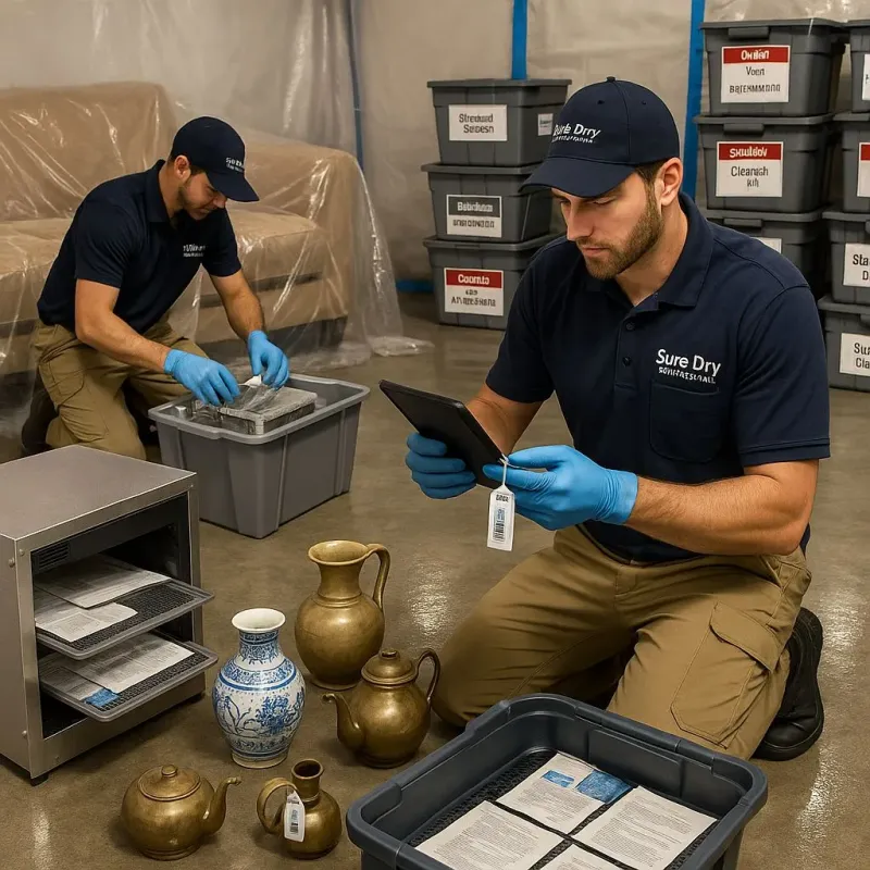 Content Protection and Restoration process in Pierre, SD